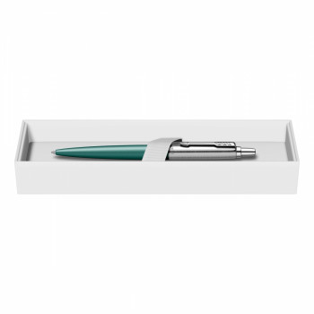Подарочный набор:  Ручка шариковая Parker Jotter XL K69 Greenwich, Matte Green CT + Ежедневник Green GS