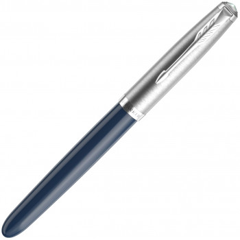 Ручка перьевая Parker 51 Core, Midnight Blue CT (Перо F) 2123501